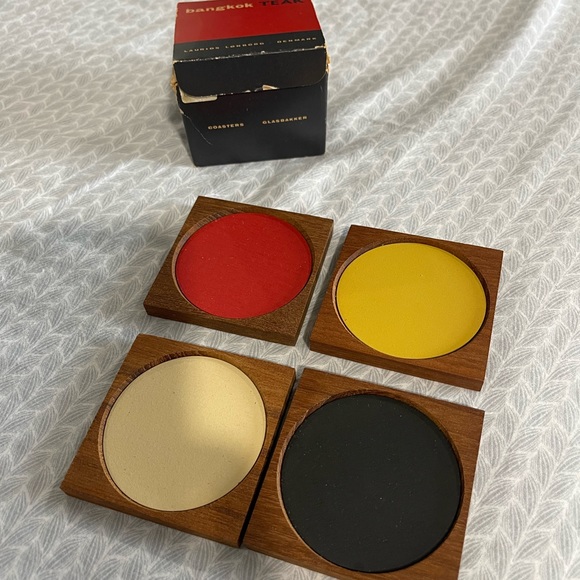 Laurids Lonborg bangkok Teak Coasters